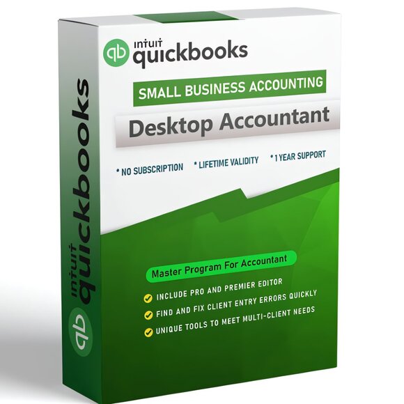 QuickBooks Desktop Accountant 2024 – Lifetime License for Windows - Picture 1 of 2